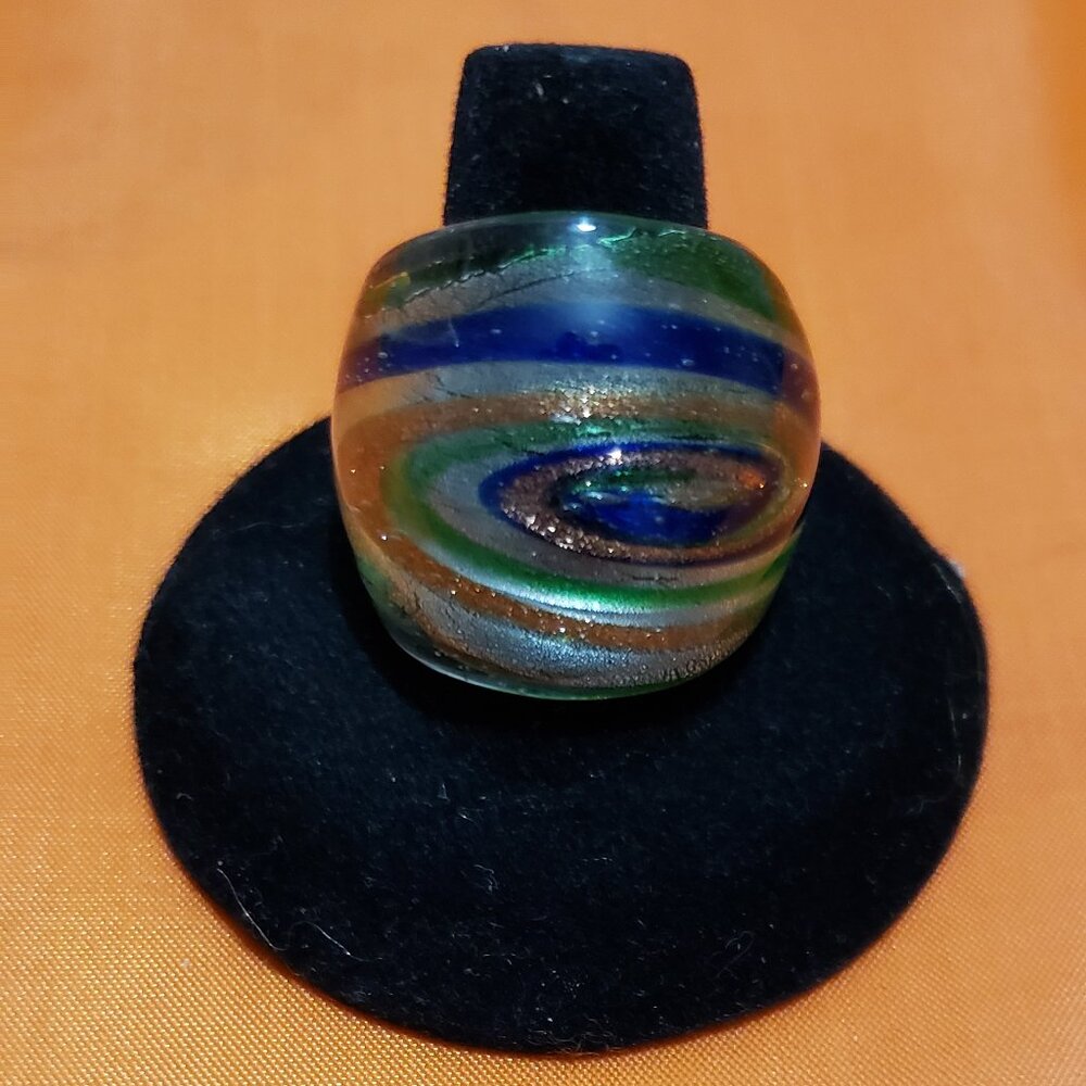 Glass Ring.